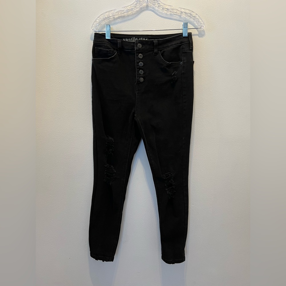 Vanilla star distressed jeans  size 7